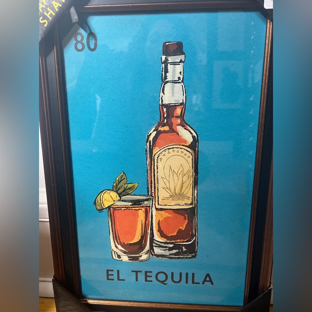 Loteria art - El Tequila